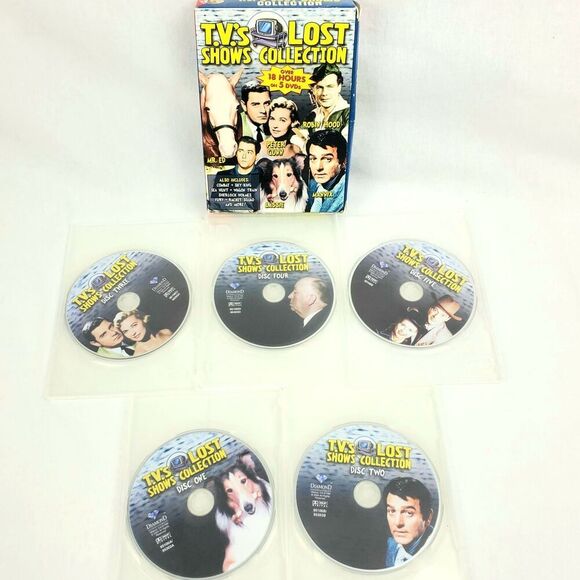 TV's Lost Shows Collection 5 DVD Set | Over 18 Hours Classic 1950s–60s Shows | L - Picture 3 of 4